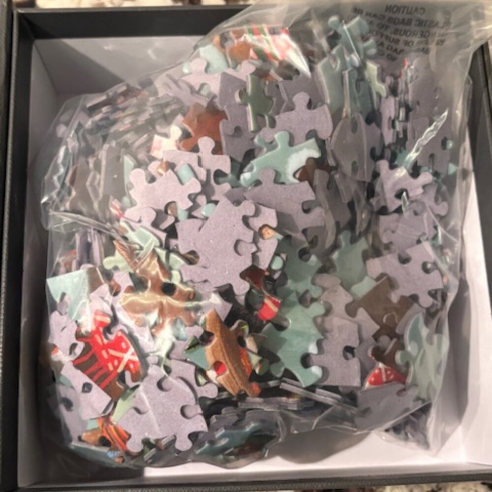 SOLD Board Walk Puzzle Company - Christmas in the Antlers - 500 pieces - Picture 6 of 6
